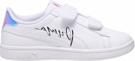 (Youth) Puma Smash 3.0 Leather Velcro Little Kid 'Crystal' 392574-01 (Youth) Puma Smash 3.0 Leather Velcro Little Kid 'Crystal' 392574-01
