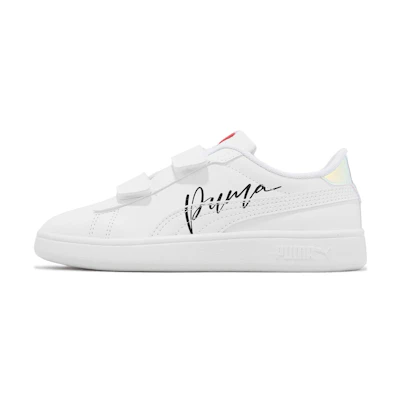 (Youth) Puma Smash 3.0 Leather Velcro Little Kid 'Crystal'