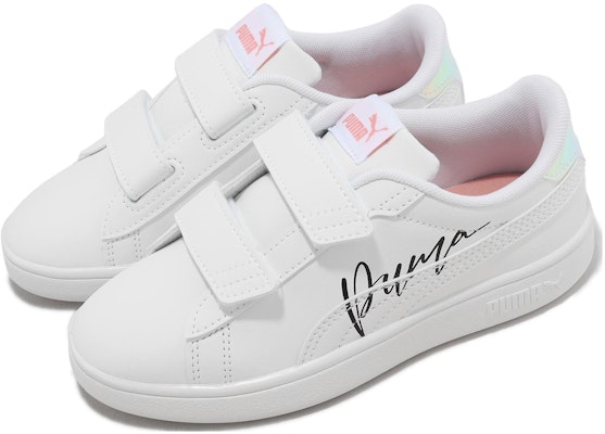 (青少年)Puma Smash 3.0 皮革魔鬼氈 小童款 'Crystal' 392574-01 Lookbook (青少年)Puma Smash 3.0 皮革魔鬼氈 小童款 'Crystal' 392574-01