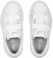 Shop (JR) Puma Smash 3.0 Pelle Velcro Bambino ''Bianco'' 392033-02