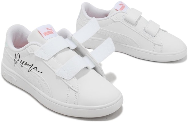 (青少年)Puma Smash 3.0 皮革魔鬼氈 小童款 'Crystal' 392574-01 Shop (青少年)Puma Smash 3.0 皮革魔鬼氈 小童款 'Crystal' 392574-01