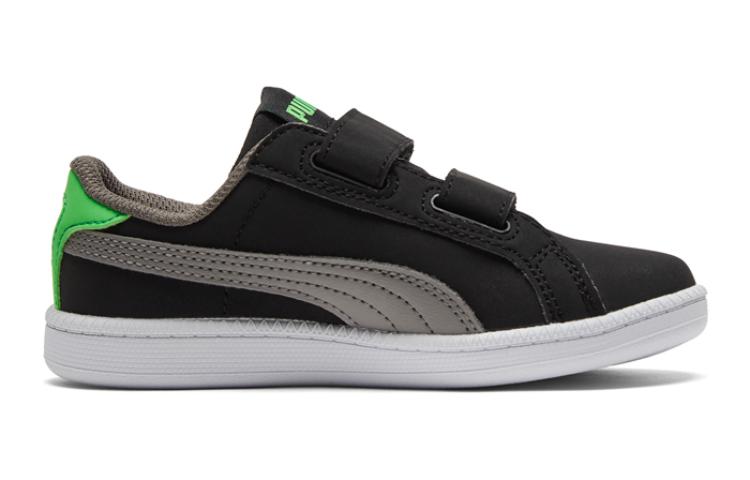 Order (Youth) Puma Smash Fun 'Black Grey Green' 361592-07