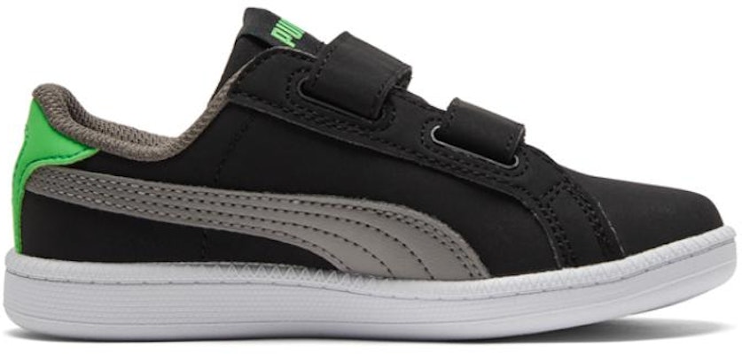 (Youth) Puma Smash Fun 'Black Grey Green' 361592-07 Order (Youth) Puma Smash Fun 'Black Grey Green' 361592-07