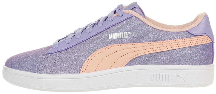 大童 PUMA Smash V2 Glitz Glam 休閒 輕便透氣 低筒 兒童球鞋 紫橙色 Buy 大童 PUMA Smash V2 Glitz Glam 休閒 輕便透氣 低筒 兒童球鞋 紫橙色