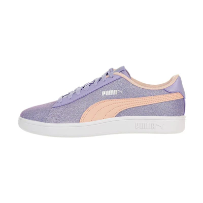 (Youth) Puma Smash V2 'Glitz Glam Purple Orange'