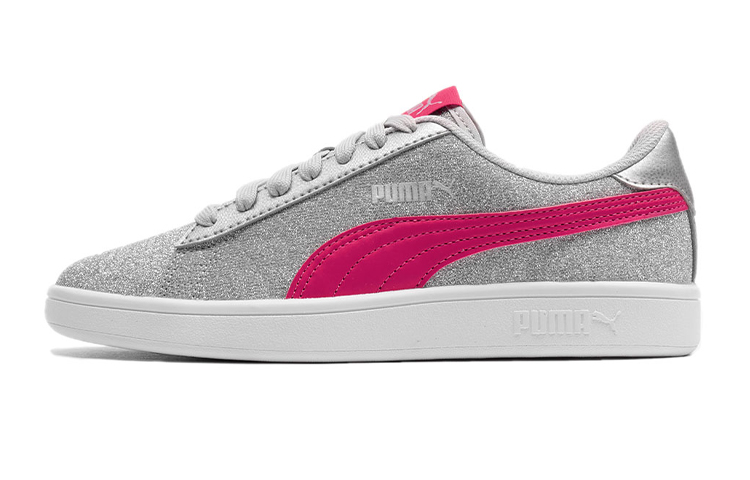 Buy (JR) 푸마 스매쉬 V2 '글리츠 글램 실버 레드' (Puma Smash V2 '글리츠 글램 실버 레드') 367377-13