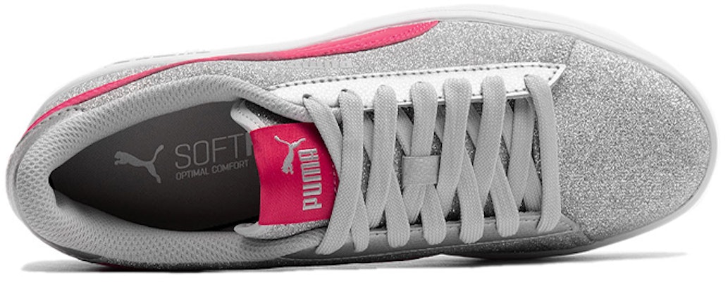 (JR) 푸마 스매쉬 V2 '글리츠 글램 실버 레드' (Puma Smash V2 '글리츠 글램 실버 레드') 367377-13 Lookbook (JR) 푸마 스매쉬 V2 '글리츠 글램 실버 레드' (Puma Smash V2 '글리츠 글램 실버 레드') 367377-13