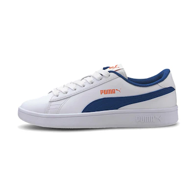 (PS) Puma Smash V2 Jr /Blue 'White'