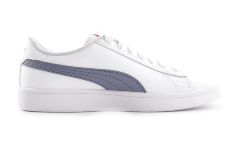 Order (JR) Puma Smash V2 'Putih Abu-Abu' 365170-25