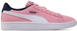 Order 大童 PUMA Smash v2 Buck Jr 休閒 低筒 兒童板鞋 粉
