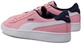 Shop 大童 PUMA Smash v2 Buck Jr 休閒 低筒 兒童板鞋 粉