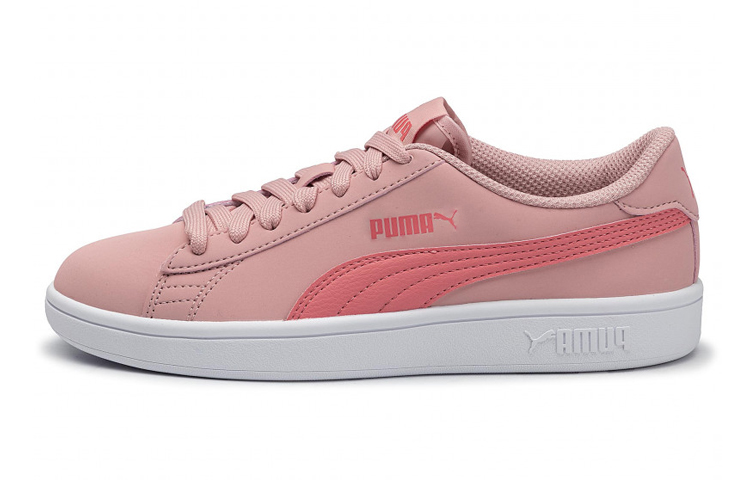 (PS) Puma Smash v2 Buck Jr Leisure Board Shoes K Pink/White