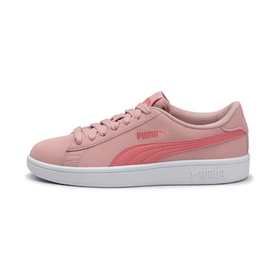(PS) Puma Smash v2 Buck Jr Leisure Board Shoes K Pink/White