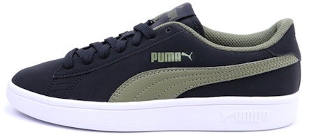 (JR) プーマ スマッシュv2 バック Jr 黒/緑 365182-11 Buy (JR) プーマ スマッシュv2 バック Jr 黒/緑 365182-11