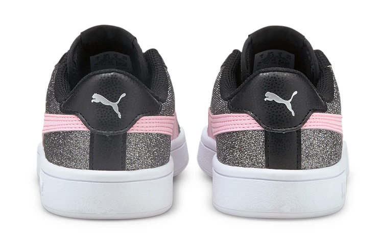 (Youth) Puma Smash V2 Glitz Glam 'Black Pink White' 圖 4