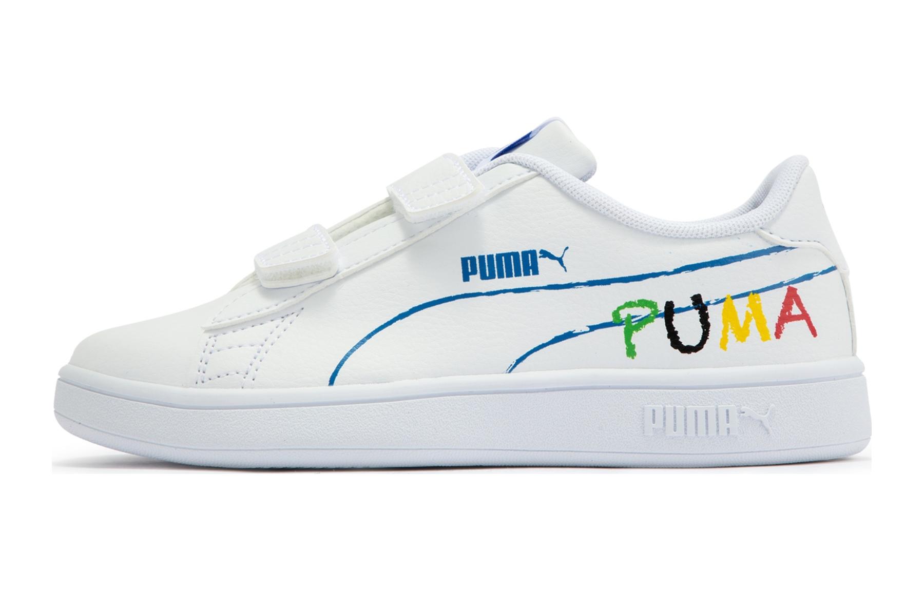 Buy (JR) 푸마 스매시 V2 (화이트) 386200-02