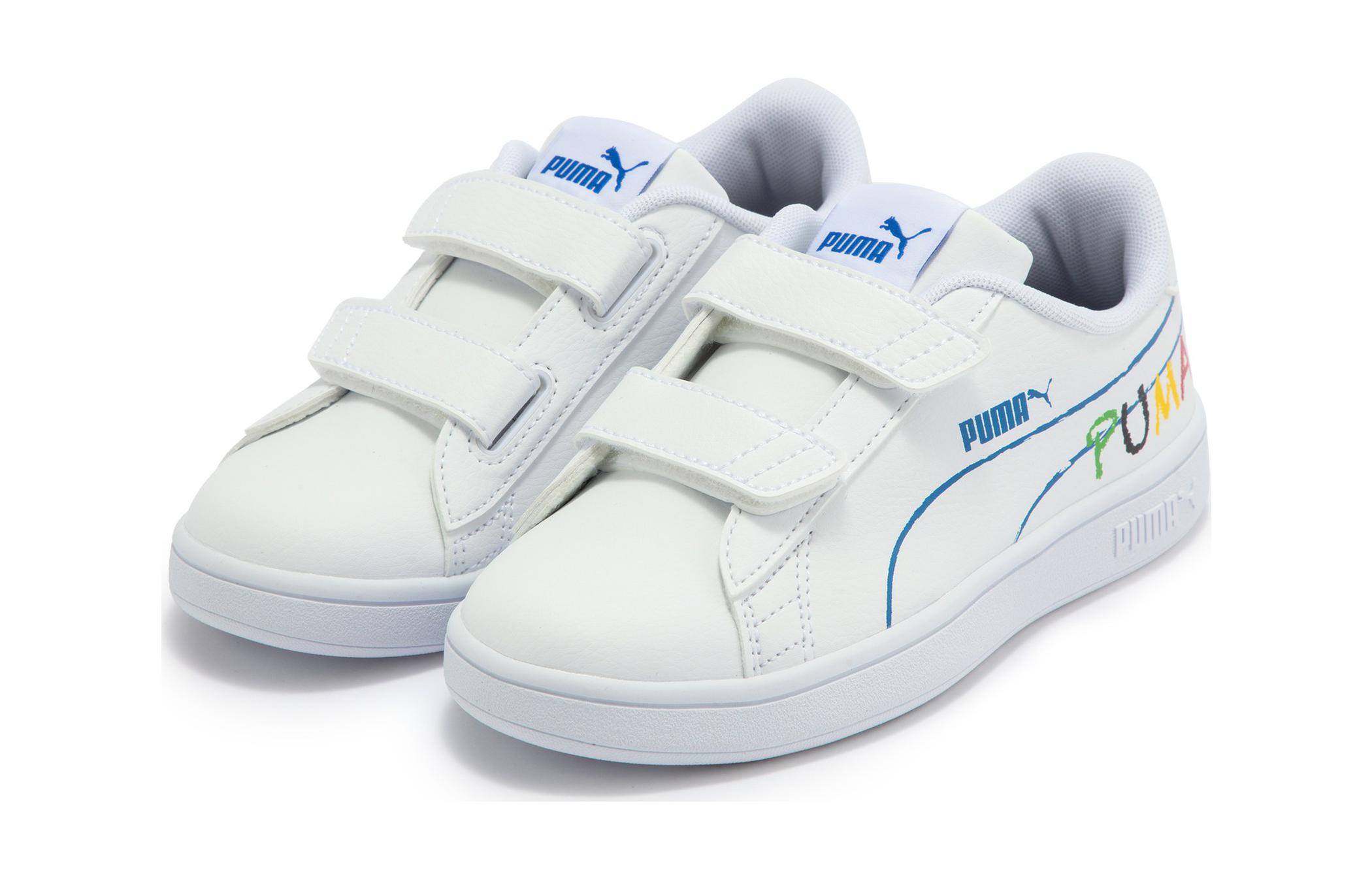 (Youth) Puma Smash V2 Home School 'White' 圖 3