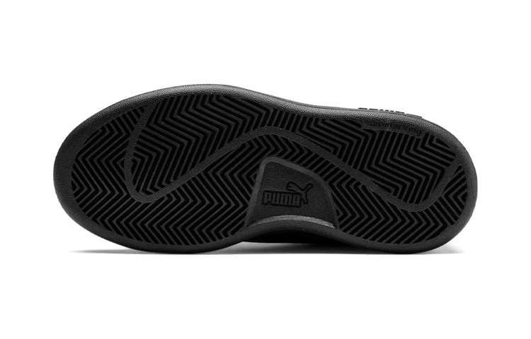 Purchase (Youth) Puma Smash v2 Leather 'Triple Black' 365173-01