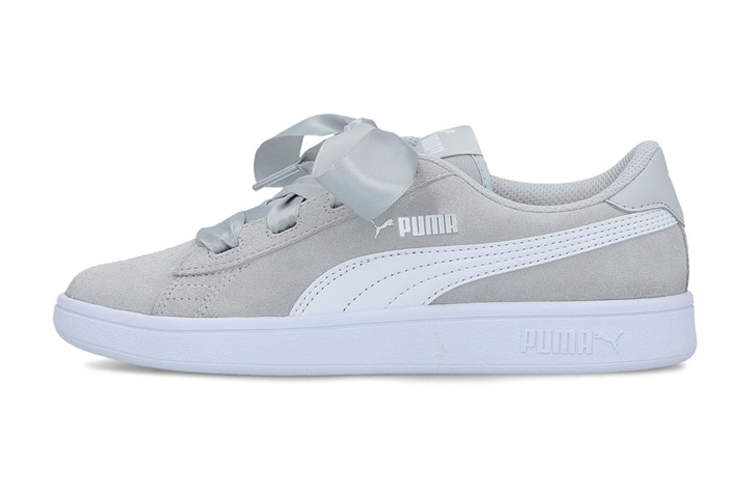 Buy (JR) Puma Smash v2 Ribbon 'Gris' 366003-09
