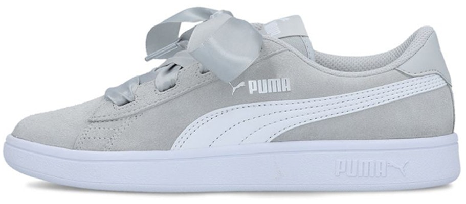 (JR) Puma Smash v2 Ribbon 'Gris' 366003-09 Buy (JR) Puma Smash v2 Ribbon 'Gris' 366003-09