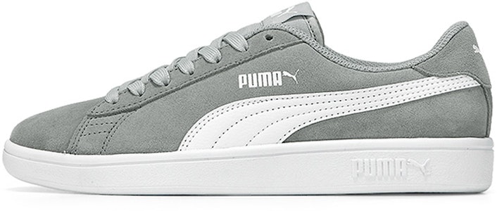 (JR) Puma Smash v2 Sd Jr Kelabu/Putih 365176-21 Buy (JR) Puma Smash v2 Sd Jr Kelabu/Putih 365176-21
