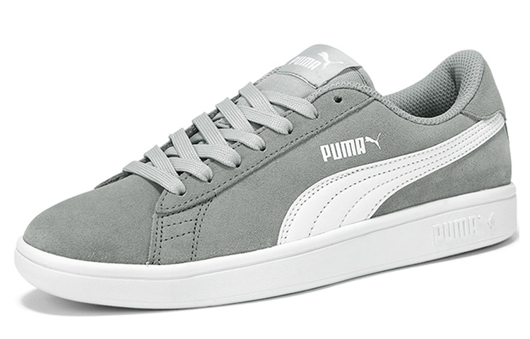 Lookbook (JR) プーマ スマッシュv2 SD Jr グレー/ホワイト 365176-21