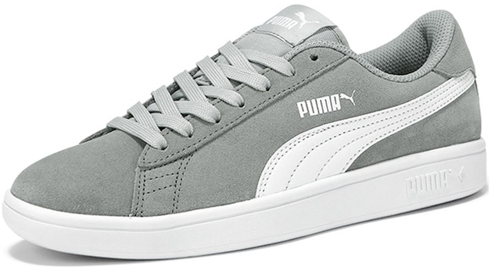 (JR) プーマ スマッシュv2 SD Jr グレー/ホワイト 365176-21 Lookbook (JR) プーマ スマッシュv2 SD Jr グレー/ホワイト 365176-21