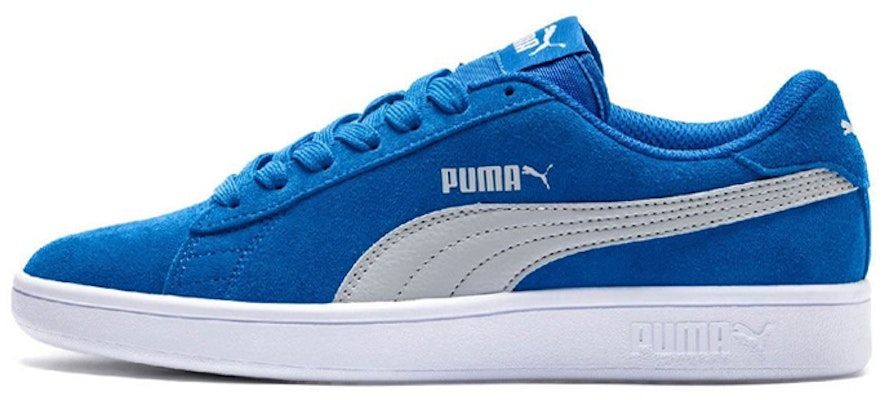 (JR) Puma Smash V2 Suede 'Biru' 365176-11 Buy (JR) Puma Smash V2 Suede 'Biru' 365176-11