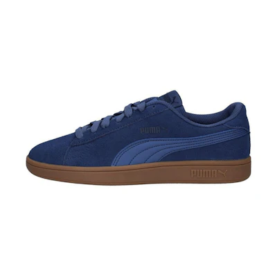 (Youth) Puma Smash V2 Suede 'Blue Brown'