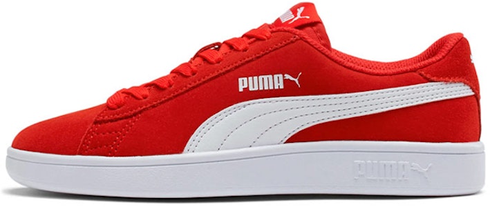 (JR) 푸마 스매쉬 V2 스웨이드 키즈 레드 로우탑 (Puma Smash V2 Suede Kids Red Low) 365176-03 Buy (JR) 푸마 스매쉬 V2 스웨이드 키즈 레드 로우탑 (Puma Smash V2 Suede Kids Red Low) 365176-03