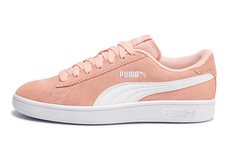 (Youth) Puma Smash V2 Suede 'Pink White'