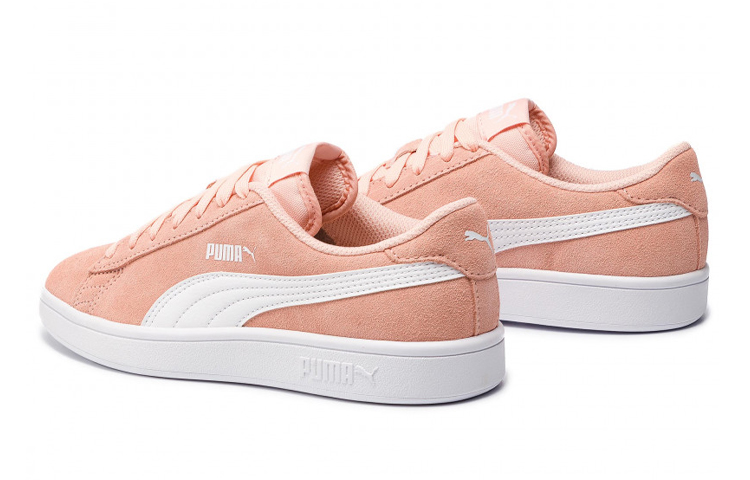 (Youth) Puma Smash V2 Suede 'Pink White' 圖 4
