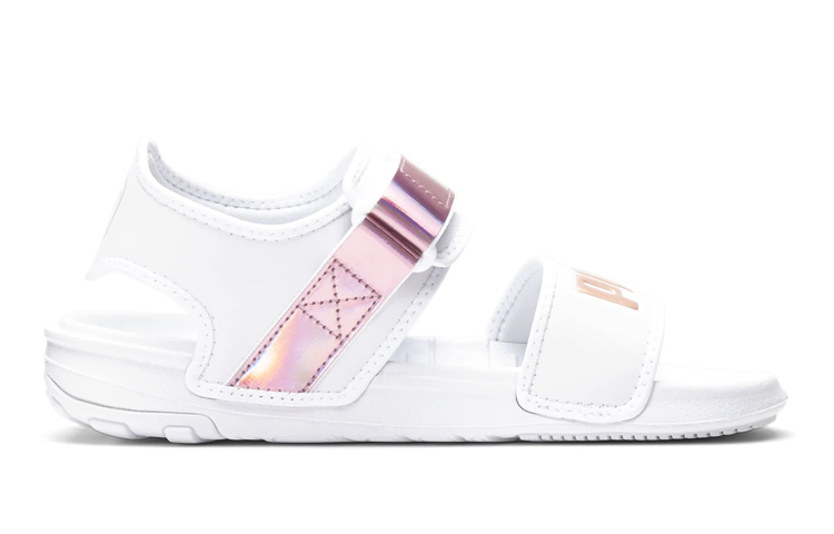 Order (Youth) Puma Softride Iri Sandal 'Magic Tape White' 384268-02
