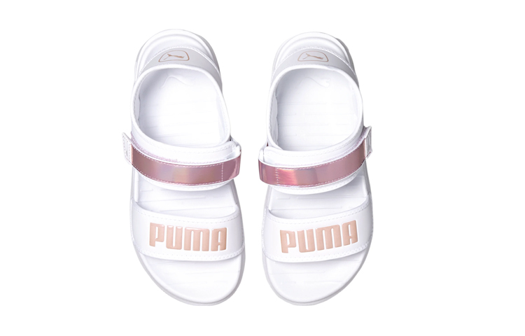 Lookbook (Youth) Puma Softride Iri Sandal 'Magic Tape White' 384268-02