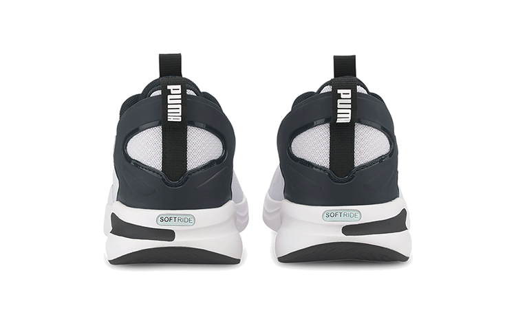 Shop 大童 Puma Softride Rift 黑白 低幫運動鞋