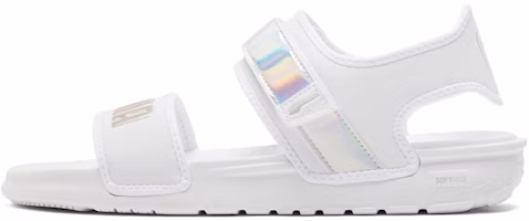 (Women) Puma Softride Sandal IRI Sandal White/Silver 382450-01 (Women) Puma Softride Sandal IRI Sandal White/Silver 382450-01