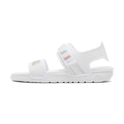 (W) Puma Softride Sandal IRI Sandal White/Silver