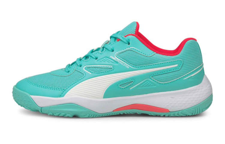 (Youth) Puma Solarflash Laces 'White Green' 106584-03