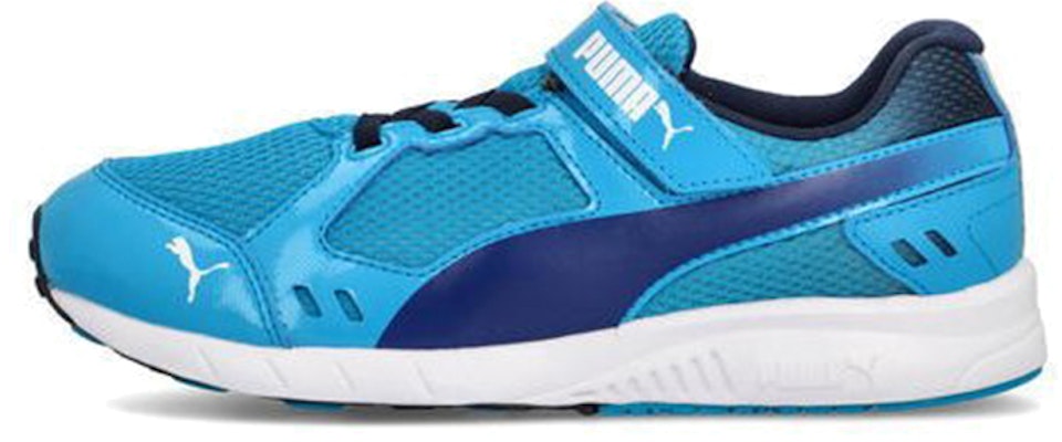 (JR) Puma Speed Monster V3 'Biru Hitam Velcro' 190266-11 Buy (JR) Puma Speed Monster V3 'Biru Hitam Velcro' 190266-11