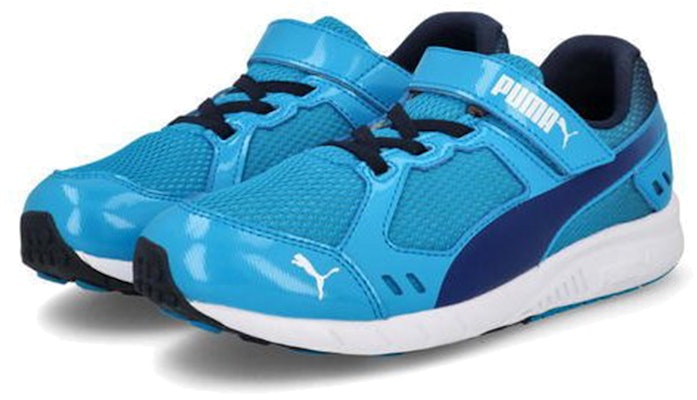 (JR) Puma Speed Monster V3 'Biru Hitam Velcro' 190266-11 Order (JR) Puma Speed Monster V3 'Biru Hitam Velcro' 190266-11