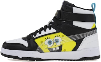 (Youth) Puma SpongeBob SquarePants x RBD Game Mid 'Black White' 39086401 (Youth) Puma SpongeBob SquarePants x RBD Game Mid 'Black White' 39086401