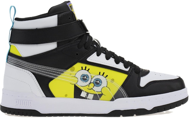 (Youth) Puma SpongeBob SquarePants x RBD Game Mid 'Black White' 39086401 Order (Youth) Puma SpongeBob SquarePants x RBD Game Mid 'Black White' 39086401