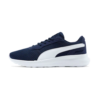 (Youth) Puma ST Activate Low Top Running Shoes Blue/White