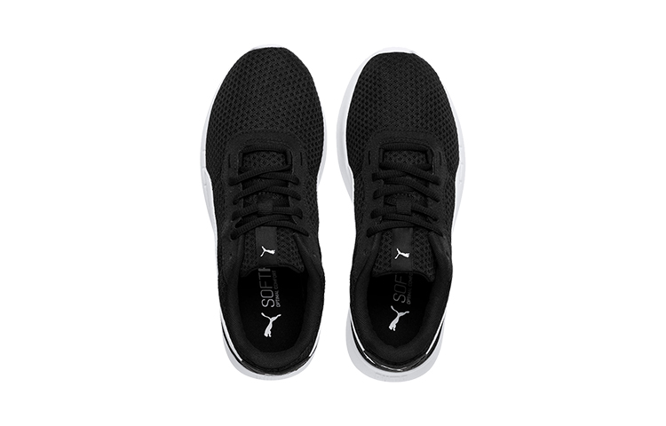 Lookbook (JR) Puma St Activate Lage Sneakers Hardlopen Zwart/Wit 369069-01