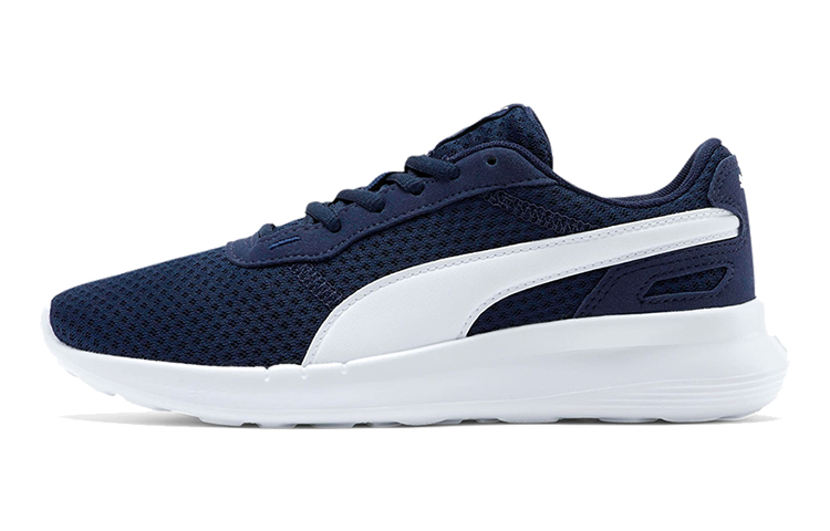 (Youth) Puma ST Activate Low Top Running Shoes Blue/White 369069-03