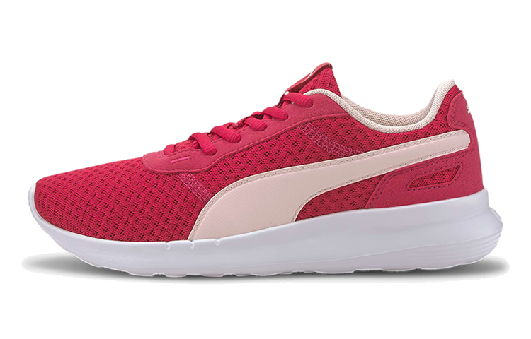 (Youth) Puma ST Activate Low Top Running Shoes Red/White 369069-12