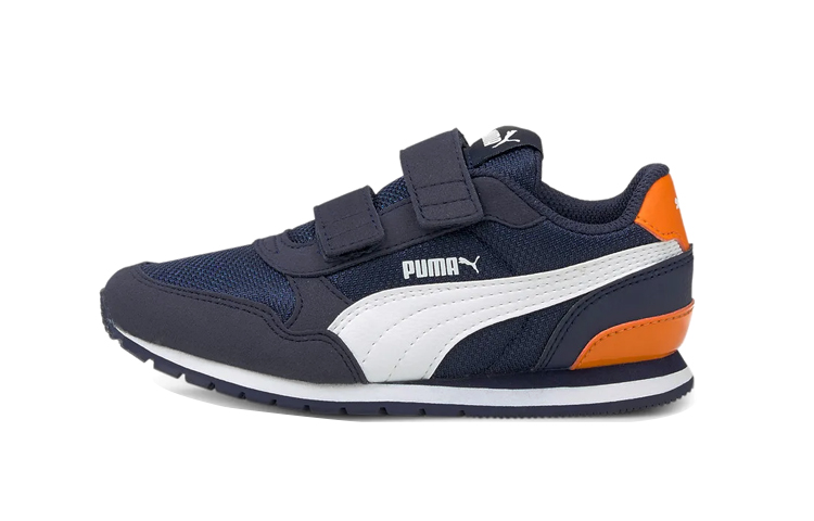 (Youth) Puma ST Runner V2 Mesh AC 'Peacoat Vibrant Orange' 367136-13