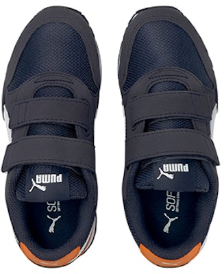 (JR) 彪马ST Runner V2网面AC'海军蓝橙色' 367136-13 Lookbook (JR) 彪马ST Runner V2网面AC'海军蓝橙色' 367136-13