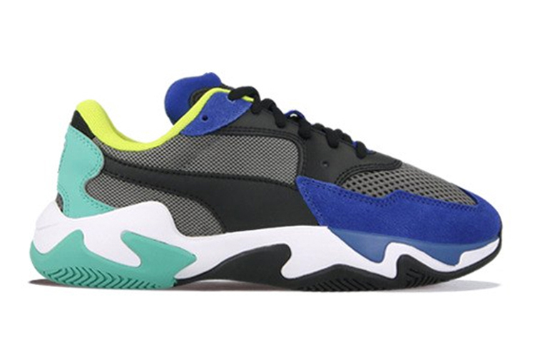 Order (JR) Puma Storm Origin Jr 'Hitam Biru' 370604-01