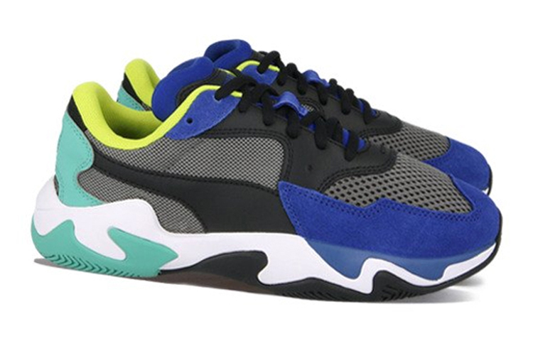 Lookbook (JR) Puma Storm Origin Jr 'Hitam Biru' 370604-01